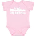 thumbnail image 3 of Inktastic Philadelphia Skyline Grunge Boys or Girls Baby Bodysuit, 3 of 5