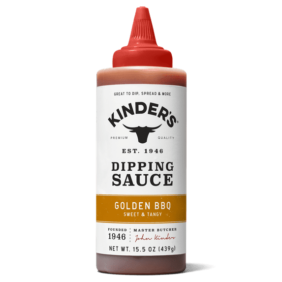 Kinder's Golden BBQ Dipping Sauce, 15.5 oz Squeeze Bottle pack of 2