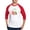 Red/White, variant on CafePress - First Christmas As Mr. &Amp; Mrs. Baseball Jersey - Cotton Baseball Jersey, 3/4 Raglan Sleeve Shirt