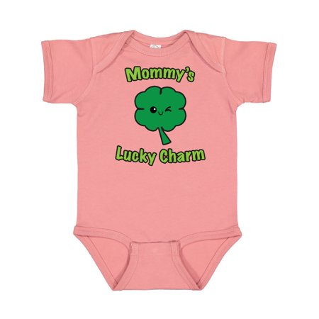 

Inktastic Mommy s Lucky Charm Gift Baby Boy or Baby Girl Bodysuit