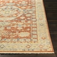 thumbnail image 3 of Hauteloom Brookeland Wool Living Room, Bedroom Area Rug - Traditional - Beige, Brick Red, Navy - 2' x 3', 3 of 10