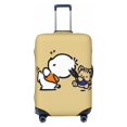 thumbnail image 1 of Cute Anime Cartoon Pochacco Travel Suitcase Protective Cover Trunk Case Washable Elastic Luggage Cover Fits Small Suitcase Protector Baggage With Concealed Zipper Gifts, 1 of 5