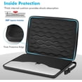 thumbnail image 5 of 13-14 Inch Laptop Sleeve Case for MacBook Pro 14, MacBook Air 13.6 A2681, MacBook Air 13, MacBook Pro 13, iPad, 5 of 5