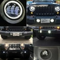 thumbnail image 2 of CHUSYYRAY Pair for Jeep Renegade 2015-2018 LED Fog Light Driving Lamp Clear Lens, 2 of 8