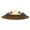 B, variant on Steel Ring Support Extra Wide Brim Dual Solar Fan Sun Hat, Adjustable UV Protection Windproof Outdoor Fishing Hiking Bucket Cap