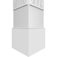 thumbnail image 5 of Ekena Millwork 8"W x 10'H Craftsman Classic Square Non-Tapered Riviera Fretwork Column w/ Standard Capital & Standard Base, 5 of 8