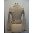 thumbnail image 2 of JAKETT New York Woman's Winnie Solid Chalk Tan Beige Suede Leather Basic Jacket,L, 2 of 2