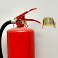 thumbnail image 3 of OULII 1Set Fire Extinguisher Wall Bracket Metal Holder Easy Mount for Home Office Gold, 3 of 8