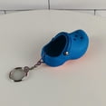 thumbnail image 2 of SLGHLSAHG Mini Slipper Keychain Cute Silicone Shoe Key Buckle Colors Soft Keychain Assorted for Backpacks Handbags A74796, 2 of 8