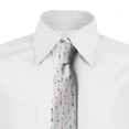 thumbnail image 2 of Tribal Necktie, Hipster Old Times Elements, Dress Tie, 3.7", Multicolor, by Ambesonne, 2 of 3