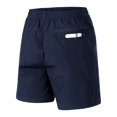 thumbnail image 3 of Quick Dry Jogging Fitness Shorts Men Summer Sports Bottoms Thin Breathable Beach Short Pants Male Running Shorts Lightweight Dark Blue L, 3 of 3