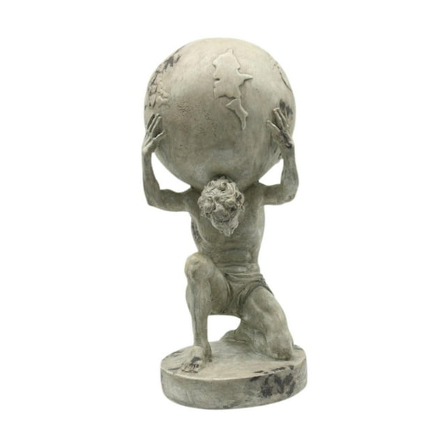Wweixi Transportant la Statue du Monde Dieu Grec Titan Shui Feng Statue
