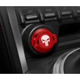 thumbnail image 2 of Trigger [frosted black] Punisher Car interior modification one-key start button ignition switch trigger protective cover motorcycle start ring decoration, 2 of 4