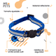 thumbnail image 3 of Collar para Gatos Mr. Pets, Reflectante, Ajustable azul marino Unitalla, 3 of 5