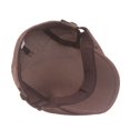 thumbnail image 3 of Washranp Men Mesh Flat Cap,Solid Color Polyester Hollow Breathable Beret Cap, 3 of 6