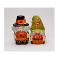 thumbnail image 2 of Ceramic Autumn Pilgrim Gnome Salt and Pepper Shakers, Thanksgiving Decor, Fairy Garden Decor, Gnome Collector Gift, Gift for Her, 2 of 3