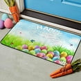 thumbnail image 1 of Dvkptbk Polyester Carpet Easter Carpet Three Sizes Faux Wool Entry Door Mat Bathroom Non Slip Mat Cartoons Pattern Easter Decoration Holiday Decorations Home Decoration, 1 of 6