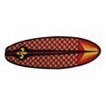 thumbnail image 1 of Tapis amusant pour enfant Surf à Newport multicolore nylon, 1 of 2