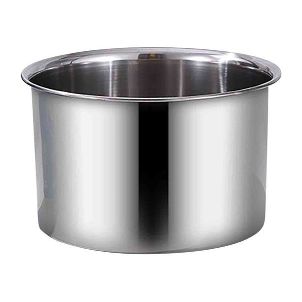 Recipiente para aceite EGYMEN de acero inoxidable apto para uso alimentario: calibre grueso, duradero, no retiene olores ni manchas, ideal para cocina y uso en exteriores (varios tamaños)