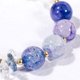 thumbnail image 3 of Pulsera para mujer con cuentas hechas a mano, piedras preciosas semipreciosas para pulsera con cuentas de cristal, 2 piezas, 3 of 5