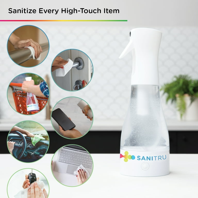 SaniTru Multi-Purpose Electrolyzed Disinfectant Spray Maker, Non