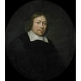 thumbnail image 3 of Pieter Van Der Werff 15x17 Black Modern Framed Museum Art Print Titled - Portrait of Gerard Van Bergen, Director of the Rotterdam Chamber of the Dutch East India Company, Elected 1653 (1695, 3 of 5