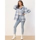 thumbnail image 2 of Chaqueta de Lana Allegra K Azul S para Mujer con Bolsillos y Botones, 2 of 6