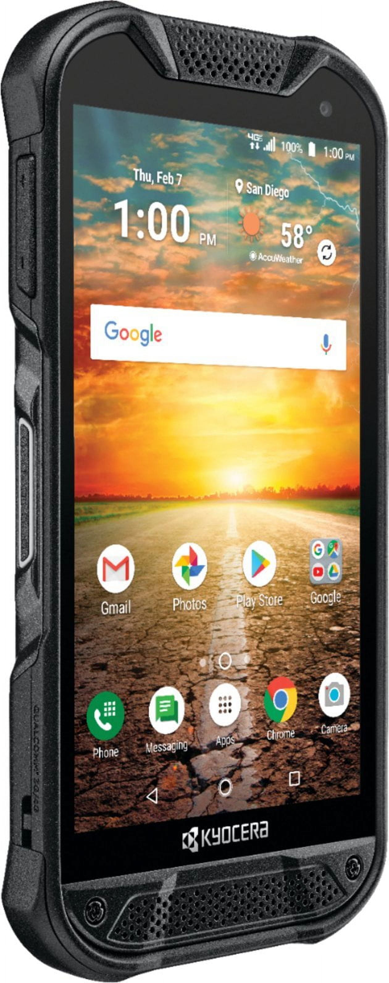Straight Talk Verizon - Kyocera DuraForce Pro 2 with Sapphire Shield E6910 Black - Prepaid [Unlocked works on Straight Talk Veizon and more]