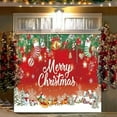 thumbnail image 6 of Extra Large 240x210cm Christmas Barn Themed Garage Door Banner Outdoor Holiday Cover Decorative Background For Festive Season, 6 of 6