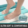 thumbnail image 4 of 1*Carpet Bath Mat Bathroom Rug Absorbent Non Slip Washable Shower Floor Mats Small Carpet Cushion, 4 of 8