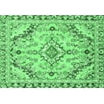 thumbnail image 1 of Ahgly Company Indoor Rectangle Abstract Emerald Green Modern Area Rugs, 8' x 10', 1 of 4
