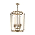 thumbnail image 2 of Hudson Valley Lighting 9716--AGB Hyde Park 4 Light Pendant,Aged Brass, 2 of 2