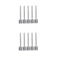 thumbnail image 1 of Soidarity 5 Pieces Inflating Pump Needle Stainless Wear-resistant Professional Air Adaptor Inflation Valves Volleyballs Pump plata 5 piezas 2piezas Soidarity CBP432848, 1 of 6