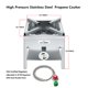 thumbnail image 2 of Quemador de propano COOKAMP 260000 BTU de acero inoxidable para exteriores, 2 of 4