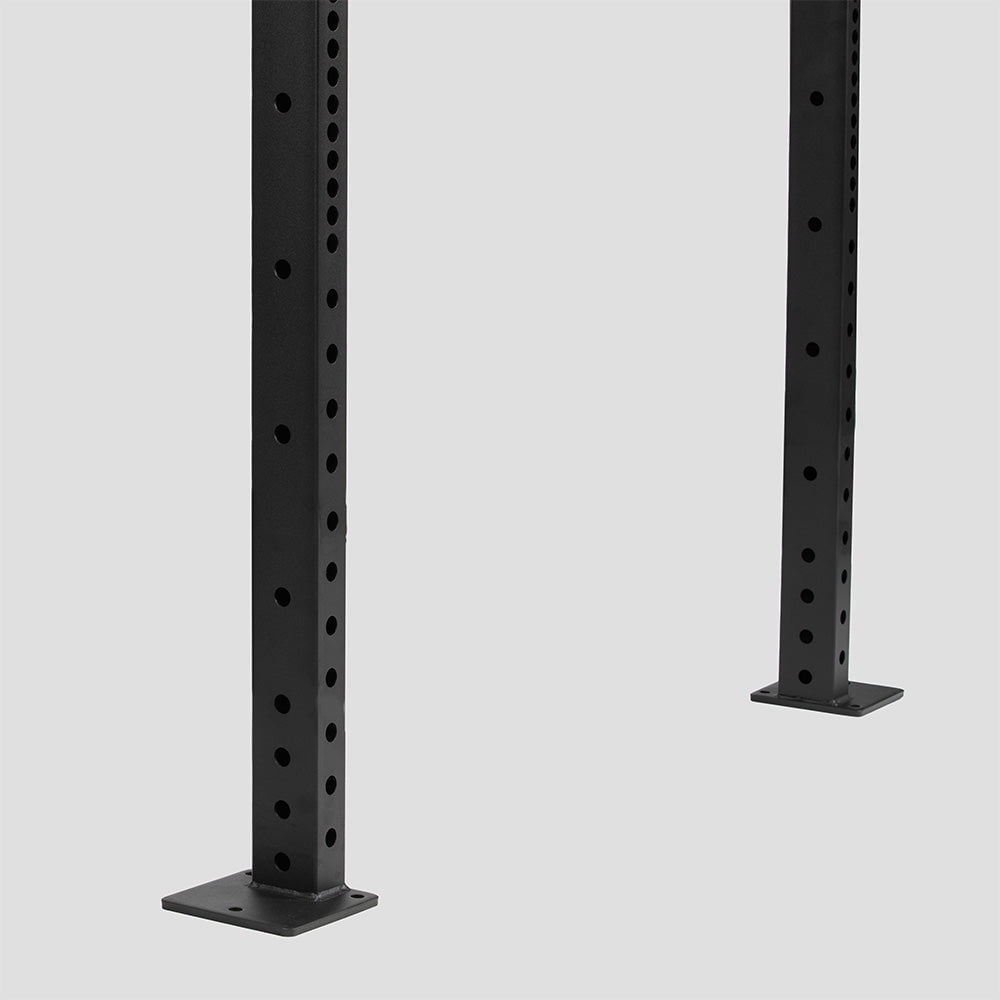 Titan Fitness T-3 Series Space Saving Rack, 82" Height x 12" Depth, Compact Wall Mounted Power Rack, 2x3 11-Gauge Steel Uprights, Includes J-Hooks & Pull-Up Bar, Space Efficient Design