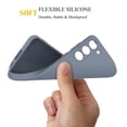 thumbnail image 5 of Cell Phone Cases For S23，S23 Plus，S23 Ultra, Takfox Liquid Silicone Gel Rubber Shockproof Case Ultra Thin Fit Samsung S23 Case Slim Matte Surface Cover for Samsung Galaxy S23 5G - Gray, 5 of 6