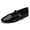 Black, variant on Rexoro Women Mary Jane Flats Square Toe Flat Adjustable Strap Office Casual Women's Shoes Red 9