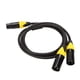 thumbnail image 2 of Cable Divisor XLR, Cable XLR Hembra A Doble XLR Macho De 3,3 Pies Silencioso Para Amplificador Para Micrófono, 2 of 7