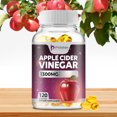 thumbnail image 5 of Vinagre de sidra de manzana: desintoxicante, quemagrasas, control de peso, supresor del apetito, alivio de la hinchazón - 120 s, 5 of 5
