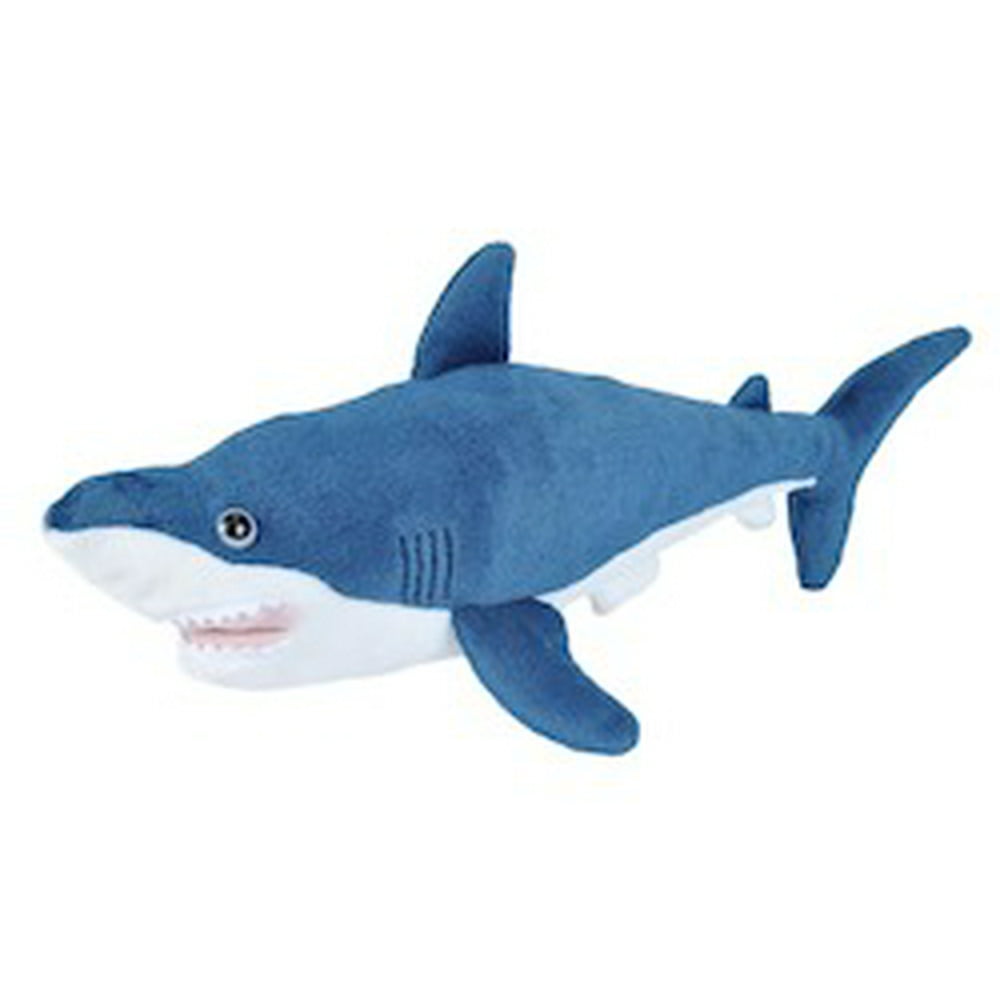 Cuddlekins Mako Shark Plush Stuffed Animal by Wild Republic, Kid Gifts