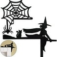 thumbnail image 3 of Hadanceo Door Frame Decoration Halloween Exquisite Cat Shape Acrylic Door Frame Ornament for Home Festival Decor, 3 of 8