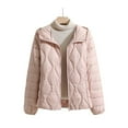 thumbnail image 5 of Ruimatai Women's Lightweight Puffer Jacket with Hood, Warm Winter Coat for Outdoor Casual Wear, Thin Insulated Down Coat, 5 of 6