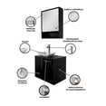 thumbnail image 5 of Mueble para Baño Completo con Lavamanos, Monomando y Botiquín con Espejo, Gabinete Moderno con Almacenamiento Amplio, Diseño Elegante y Funcional., 5 of 5