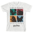 thumbnail image 4 of Harry Potter Care of Magical Creatures Boys' White Short-Sleeve T-shirt-X-Large, 4 of 5