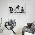 thumbnail image 5 of The Big Lebowski Movie Poster (14) Wall Art Poster Gifts Bedroom Prints Home Decor Hanging Picture Canvas Painting Posters 24x36inch(60x90cm), 5 of 6