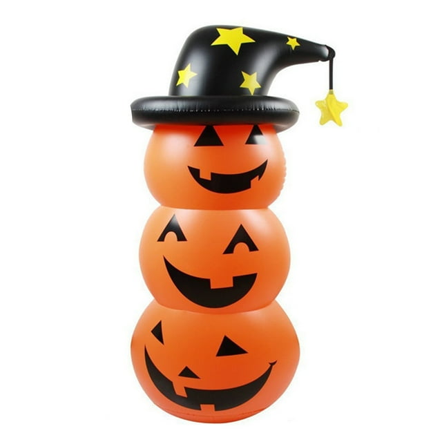 Decoraciones de Halloween Al Aire Libre Nuevo Inflable de Halloween Calabaza Inflable Al Aire Libre Fiesta Del Patio Navidad Iluminación Inflable Decoraciones de Navidad Al Aire Libre