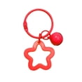 thumbnail image 1 of Five-pointed Star Acrylic Keychain Dopamine Earphone Set Hanging Decoration. R7C2, 1 of 1