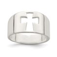 thumbnail image 1 of 925 Sterling Silver Cross Ring Religious, 1 of 6