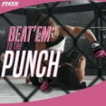 thumbnail image 3 of RDX MMA Gloves for Grappling Martial Arts Training, D. Cut Open Palm Maya Hide Leather Sparring Mitts, Perfect for Cage Fighting, Combat Sports, Punching Bag, Muay Thai and Kickboxing, Pink, L, 3 of 9