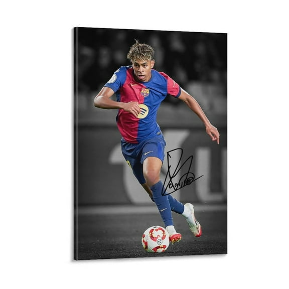 Lamine Yamal Soccer Poster Football Player Canvas Wall Art (38) Poster For Bedroom Kitchen Bathroom Living Room Office Decor